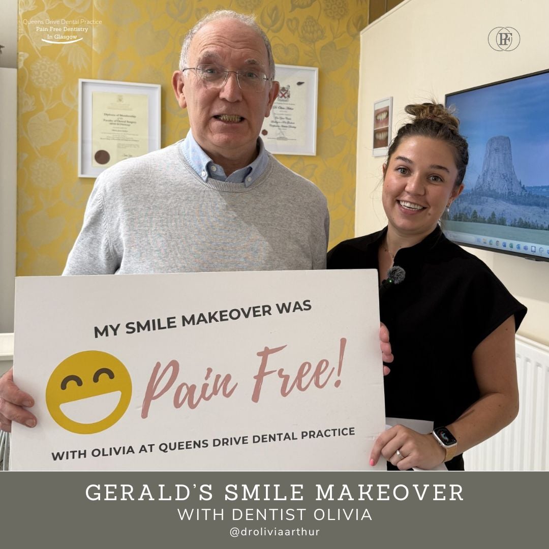 Queens Drive Dental Practice | Olivia Arthur Gerald's Smile Story - Olivia (1080 x 1080 px)